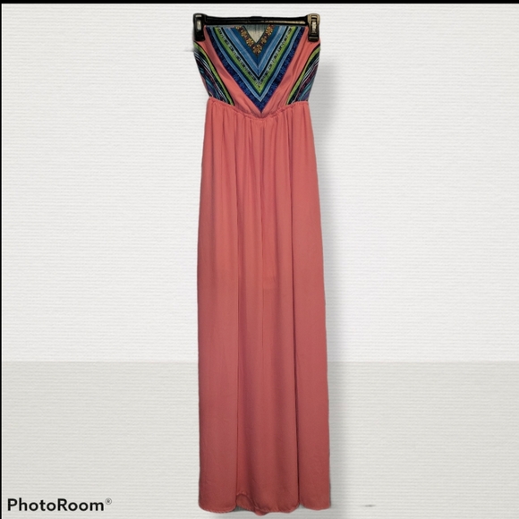 Super fun strapless deb dress, small - Picture 3 of 6